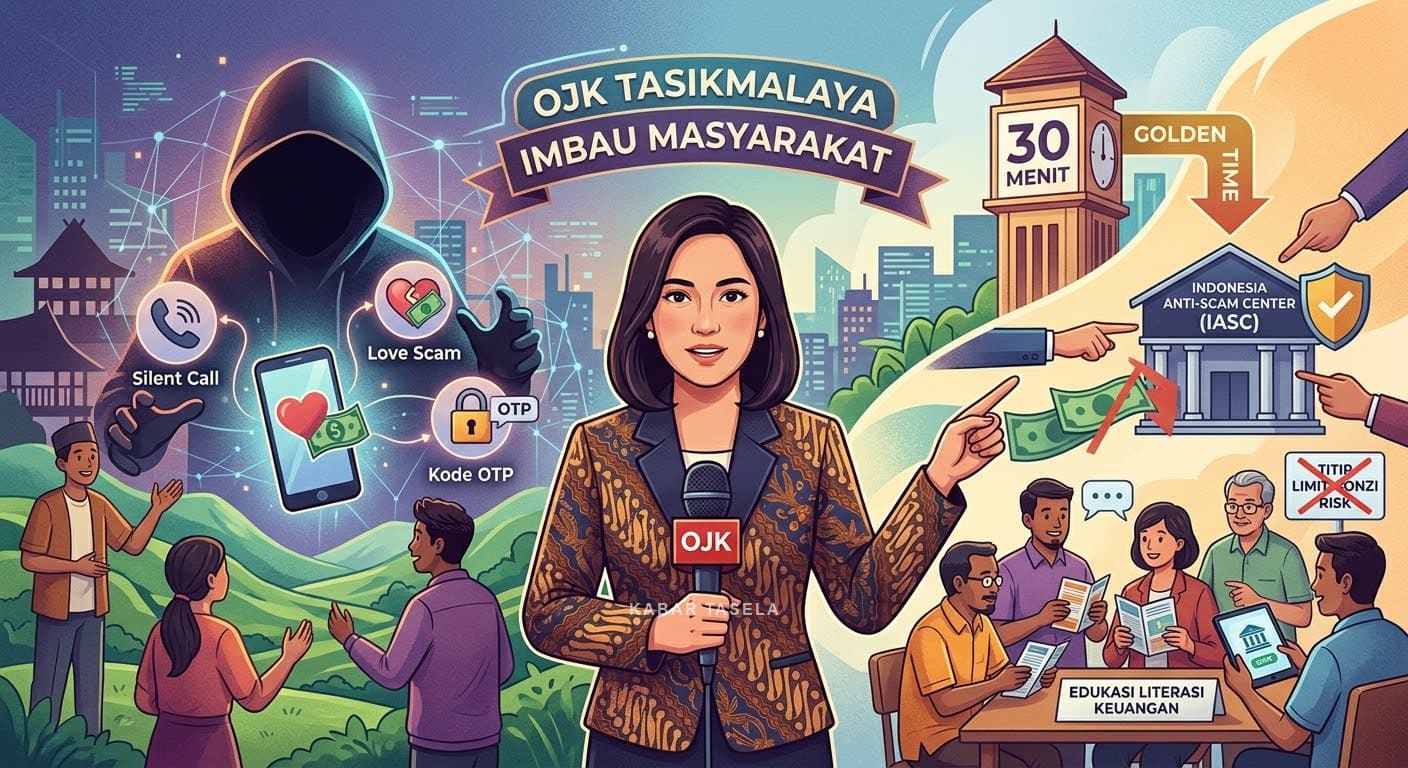 OJK Tasikmalaya Warnai Priangan Timur Terkait Modus Baru Penipuan Digital dan Pencurian OTP