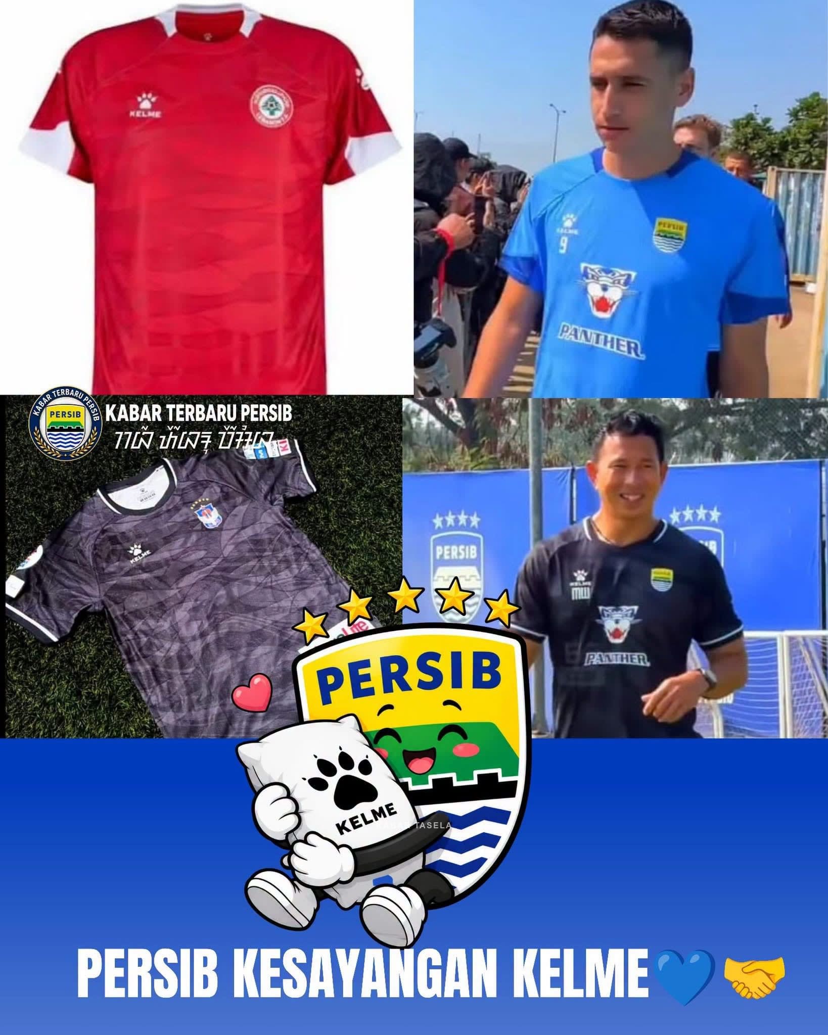 Kelme Jor-joran Beri Jersey Training Kelas Eropa untuk Persib Usai Rekor Penjualan Rp100 Miliar
