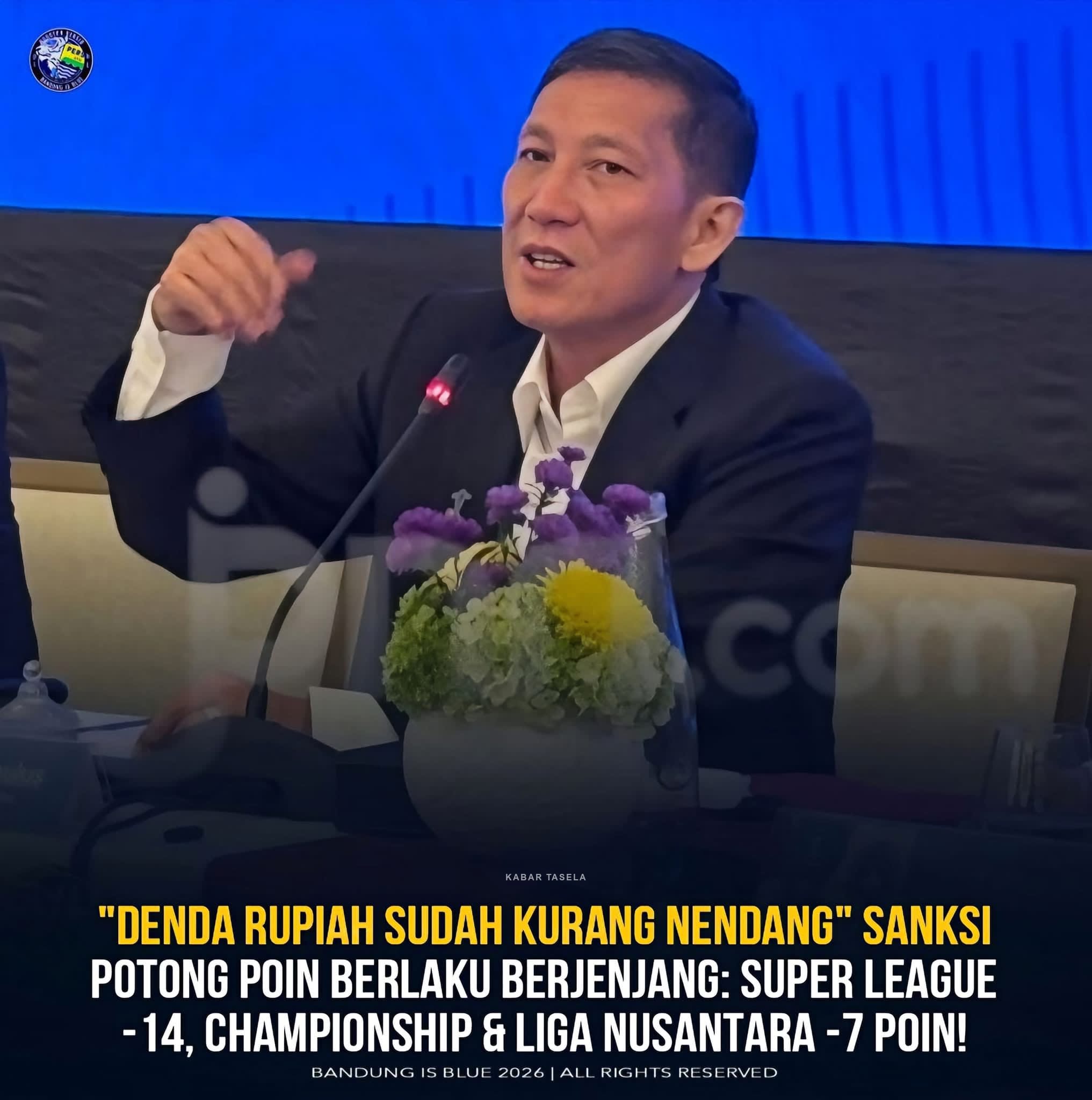 PT LIB Terapkan Sanksi Pengurangan Poin Berjenjang di Seluruh Strata Liga Nasional, Denda Uang Dinilai Tak Efektif