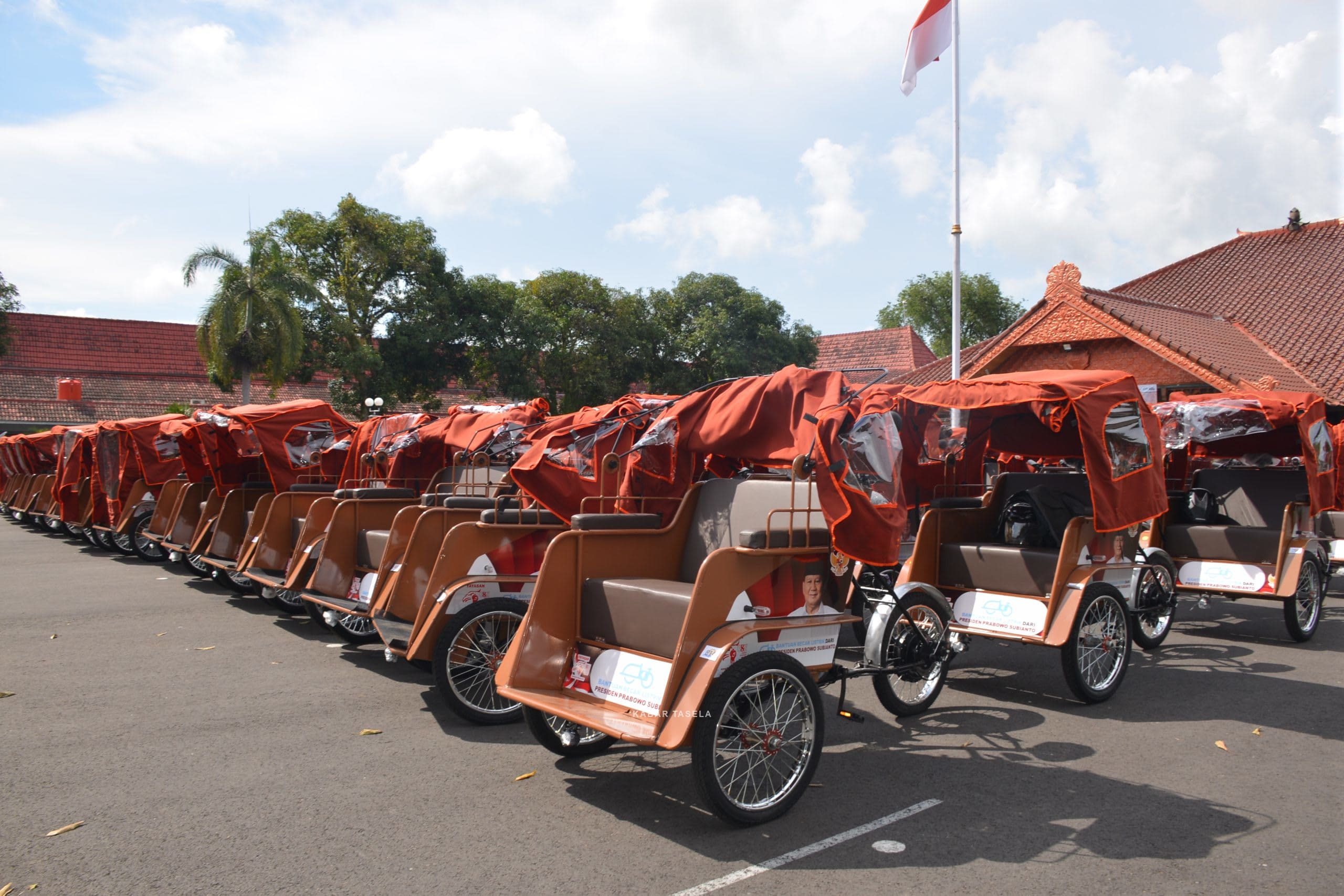 Pemkot Tasikmalaya Siap Salurkan 220 Becak Listrik Bantuan Prabowo Senilai Rp 5 Miliar untuk Lansia