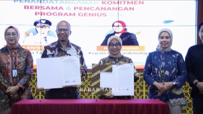 Perkuat Literasi Keuangan Pelajar, OJK dan Pemkot Tasikmalaya Pencanangan Program GENIUS