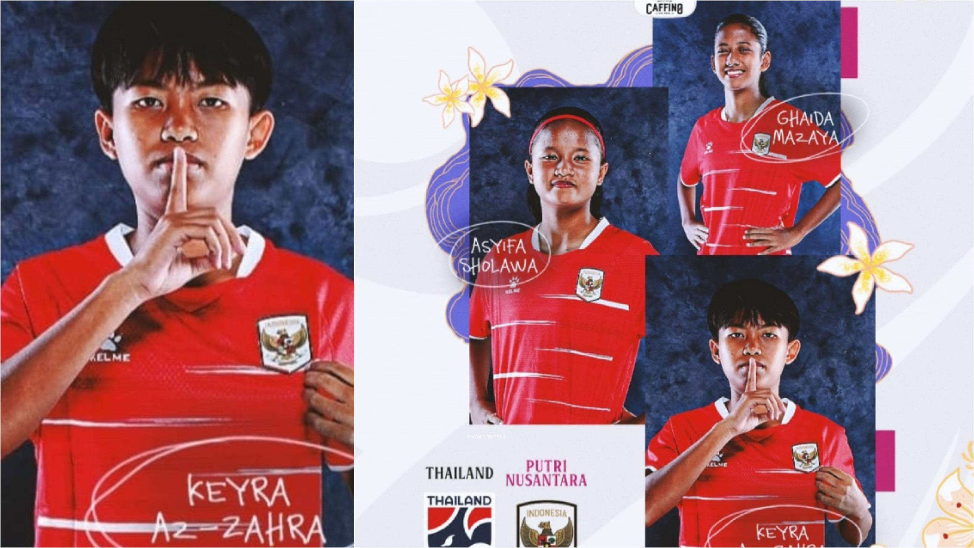 Bikin Bangga Tasela! Keyra Az-Zahra, Pesepak Bola Putri Asal Cipatujah Tembus Seleksi Timnas Putri U-17