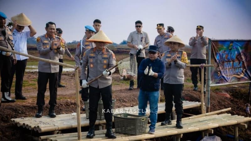 Perkuat Pasokan Pangan SPPG Polda Metro Jaya, Tambak Muara Gembong Panen 10 Ton dan Serap Tenaga Kerja
