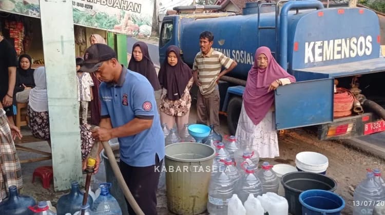 BPBD Kabupaten Tasikmalaya Tangani Krisis Air Bersih di 34 Kecamatan