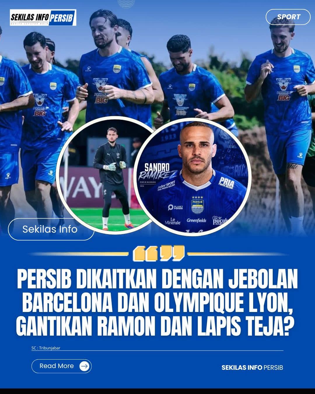 Gebrakan Bursa Transfer Persib: Jebolan Barcelona dan Olympique Lyon Merapat ke Pangeran Biru