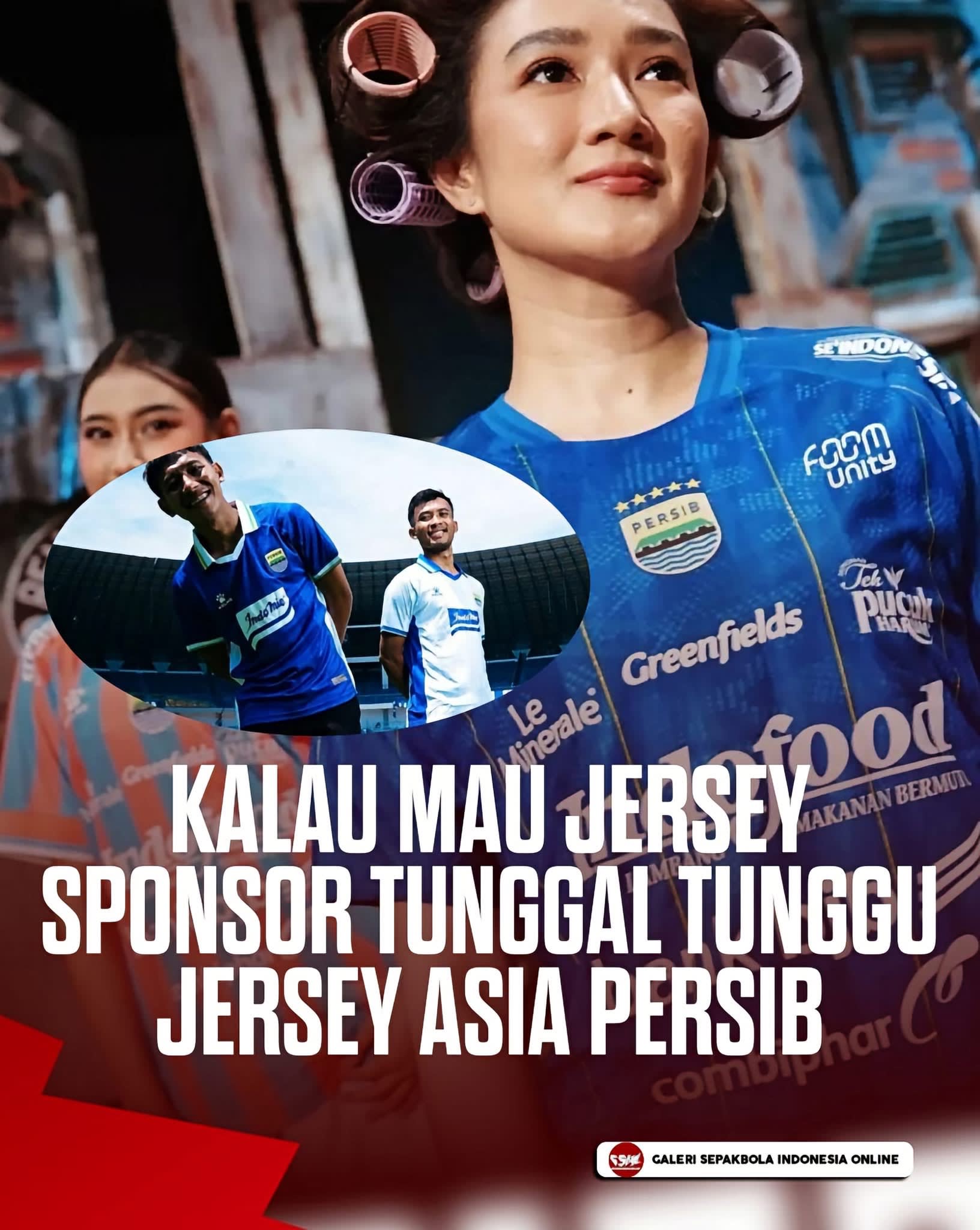 Sponsor Berjubel di Jersey Persib Jadi Sorotan, Solusi Elegan Siap Hadir di ACL Two 2026/2027