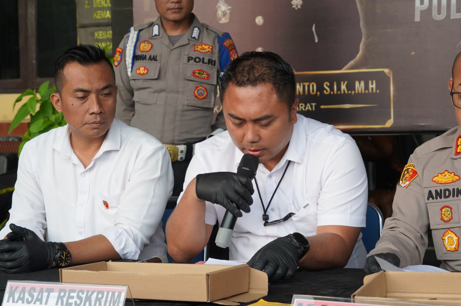 Kasat Reskrim Polres Tasikmalaya Kota, AKP Januar Rangga Fardhela