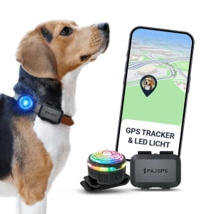 PET Finder 4G Mini: gps pet tracker inkl. LED-Licht