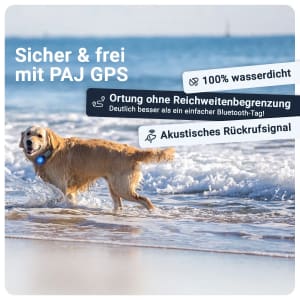 PET Finder 4G Mini: PAJ GPS Tracker für Hunde mit besonderen Funktionen