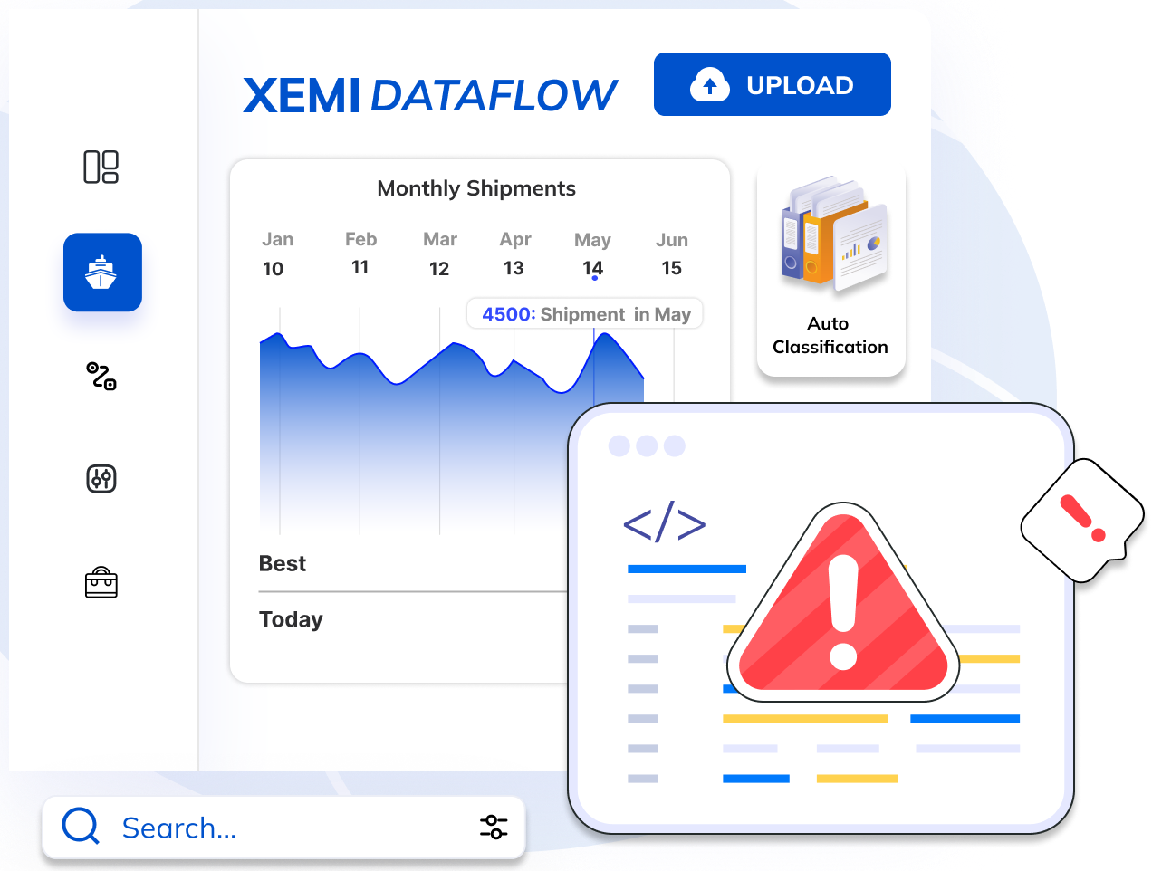 CCI customs checklist automation with XEMI DataFlow