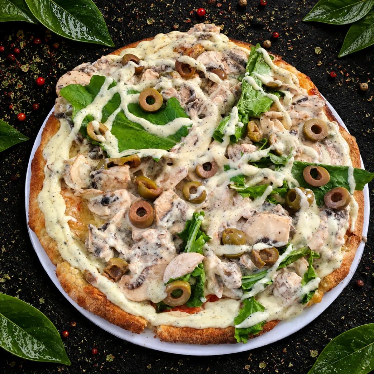 Pizza Huerto Vegetales