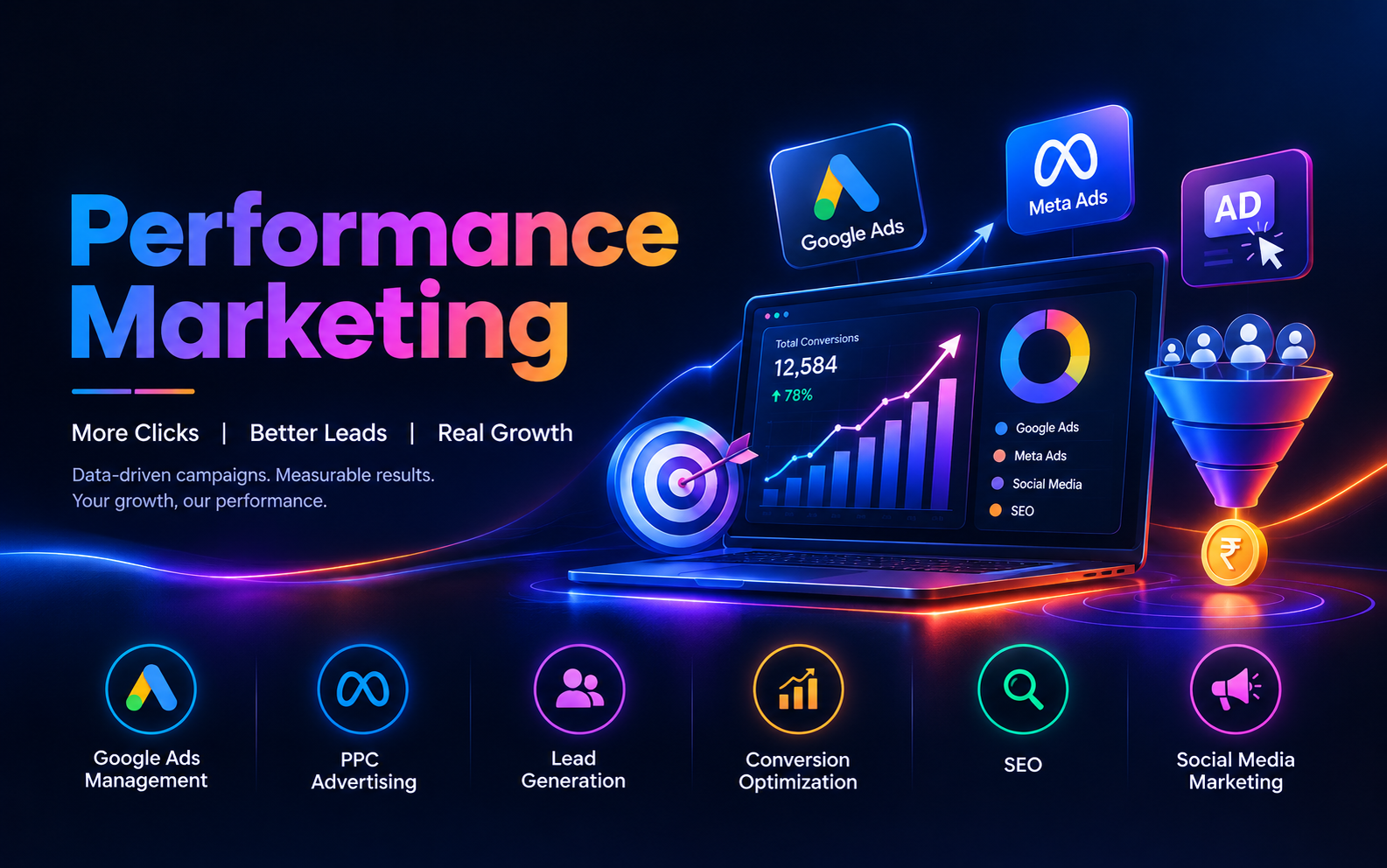 Performance Marketing Agency in Jaipur: Google Ads, PPC & Lead Generation Services
