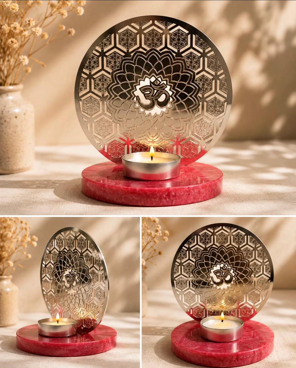 Candle Stand with Iron 