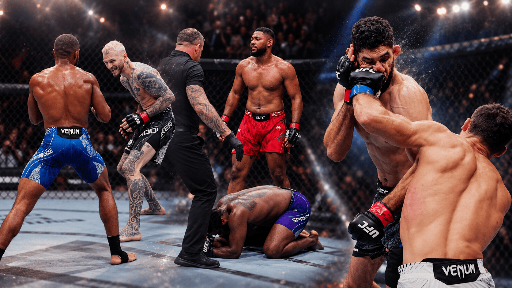 UFC París: Parnasse detiene a Hooker y sacude el peso ligero