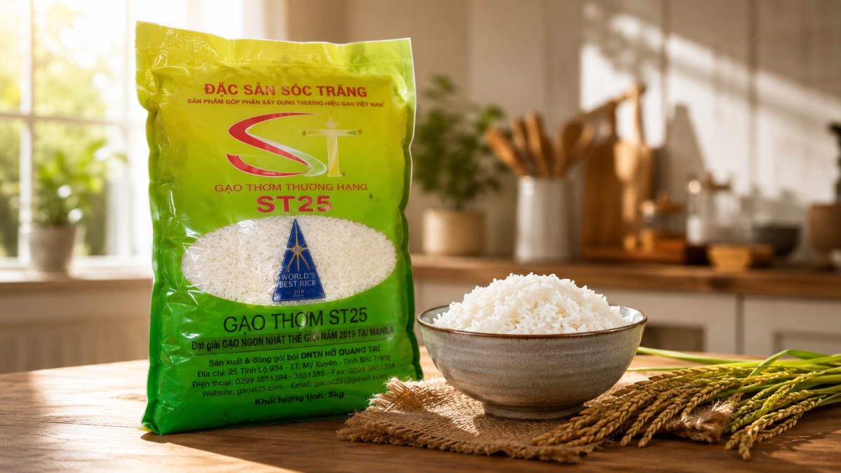 Cách Nhận Biết Gạo ST25 Thật Giả Chính Xác Nhất