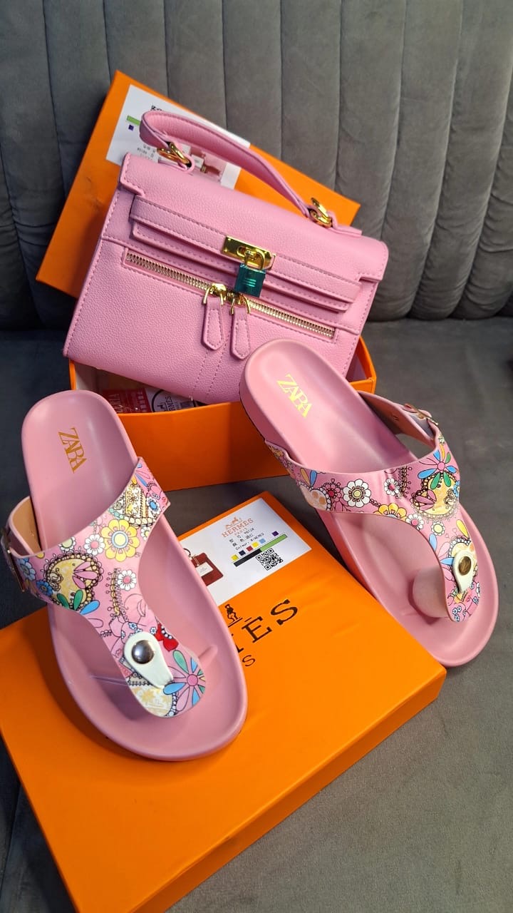 Luxury combo bag and slide