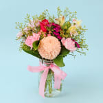 Blushing Beauty Mason Jar  - Deluxe