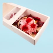 Preserved Pink & Red Posy  - Standard