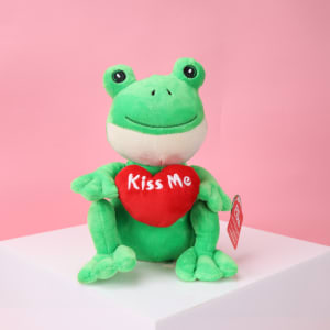 Valentines Kiss Me Frog - Standard