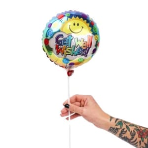 Get Well Wishes Balloon Pick - Standard