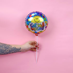 Get Well Wishes Balloon Pick  - Standard