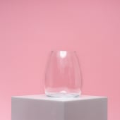 Glass Belly Vase 