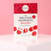 Raspberry Bliss Mini Melting Moments 100g