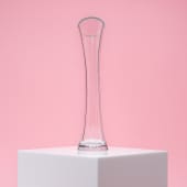 Large Glass Cylinder Bud Vase 