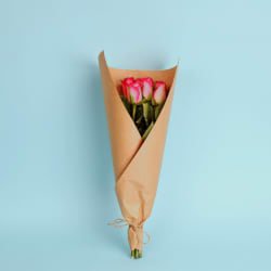 Market Bunch - Pink Roses - Standard