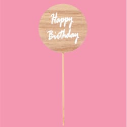 Happy Birthday Pick - Standard