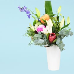 Corporate Big Blooms Vase  - Premium