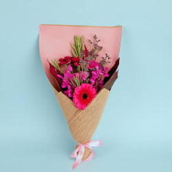 Cerise Glamour Bouquet - Standard