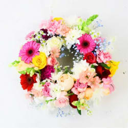 Florist Choice Wreath  - Standard