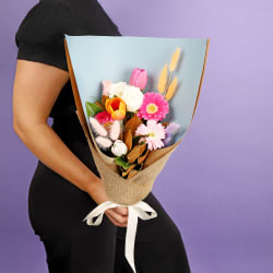 Bunny Blooms Bouquet - Standard