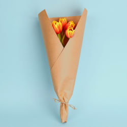 Market Bunch - Orange Tulips - Standard