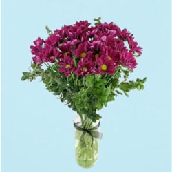 Chrysanthemum Vase  - Deluxe