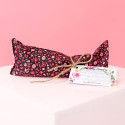 Floral Lavender Eye Pillow  - Standard