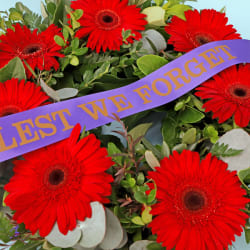 Lest We Forget Wreath  - Standard