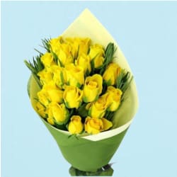 Yellow Roses  - 24 Roses (Two Dozen)