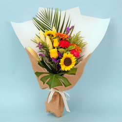 Field Of Flowers Bouquet  - Deluxe