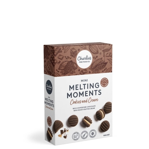 Cookies & Cream Mini Melting Moments 100g - Standard 1