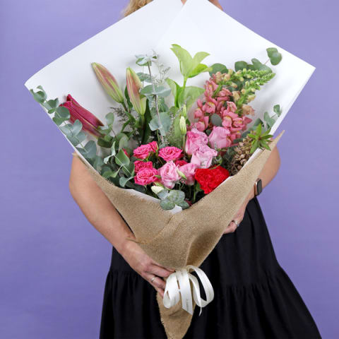 Playful In Pink Bouquet - Standard 1
