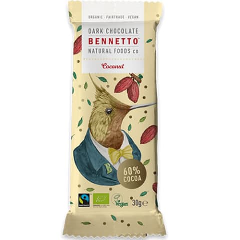 Bennetto Organic Coconut 30g - Standard 1