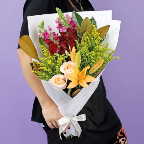 Peach Sunrise Bouquet  - Standard 1