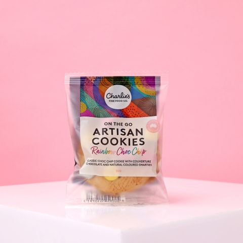 Artisan Rainbow Choc Chip Cookie - Standard 0