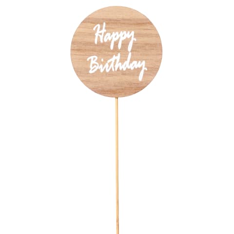 Happy Birthday Pick - Standard 0