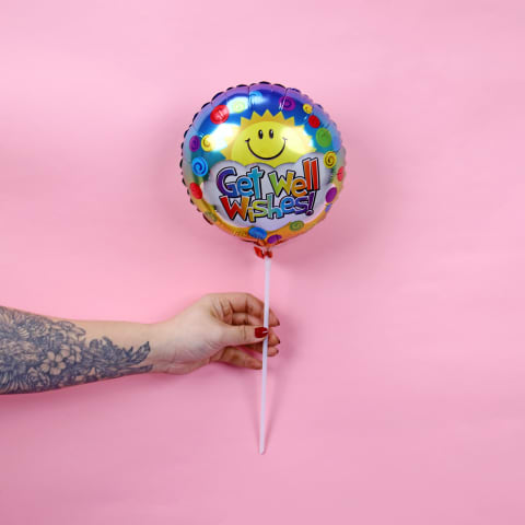 Get Well Wishes Balloon Pick - Standard 1
