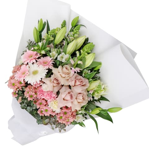 Champagne Pastel Cascade - Standard 0