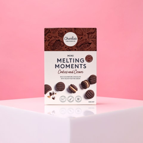 Cookies & Cream Mini Melting Moments 100g - Standard 0