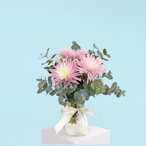 Mauve Majesty Mason Jar  - Standard 0